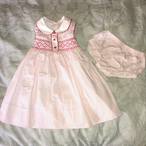 First Impressions Girls Cotton Dress, 18 months - Picture 1 of 6